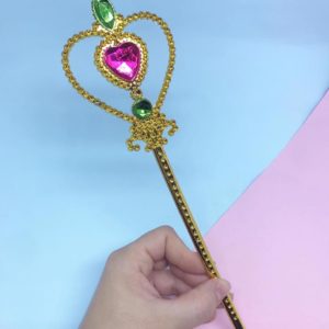 1239 VARINHA PRINCESA DOURADA