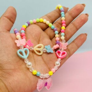 2461 KIT COLAR C/PULSEIRAS MIÇANGAS E RESINA DIVERSOS