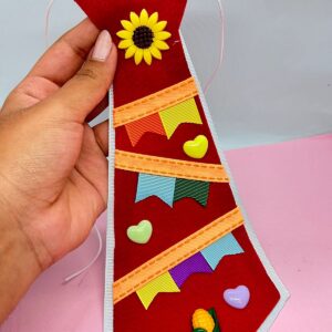 2863 GRAVATINHA GIRRASOL JUNINA