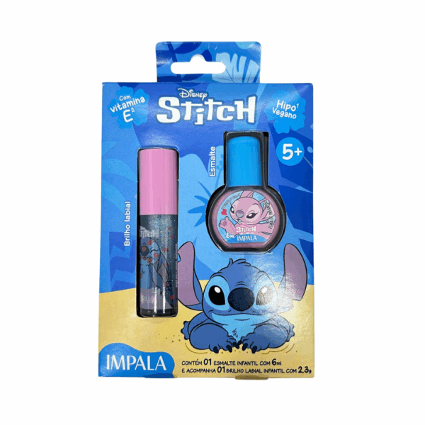 2868 KIT STITCH ESMALTE + BRILHO LABIAL - Imagem 2
