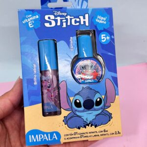 2868 KIT STITCH ESMALTE + BRILHO LABIAL