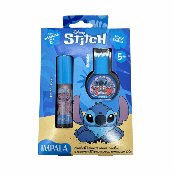 2868 KIT STITCH ESMALTE + BRILHO LABIAL - Imagem 3