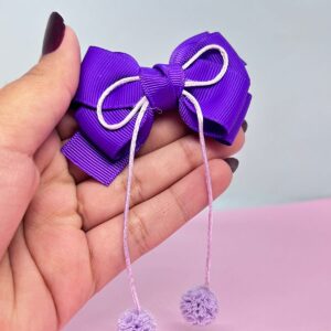 2939 BICO DE PATO LAÇO PONTAS POMPONS