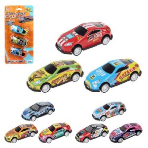 2932 CARRO RACING METAL 3 PEÇAS ROD