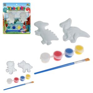 2992 DINO PARA COLORIR 2PCS SORT 7X5CM