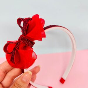 3026 TIARA LAÇO TULE BRILHO NATAL