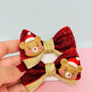3020 BICO DE PATO DUPLO APLIQUE PAR NATAL