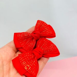 3055 BICO DE PATO DUPLO BRILHOS PAR NATAL