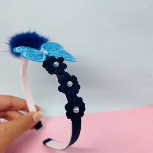3070 TIARA MOCINHA FLOR POMPOM